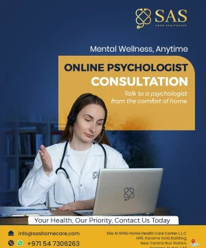 Online psychologist consultation for mental wellness at home.