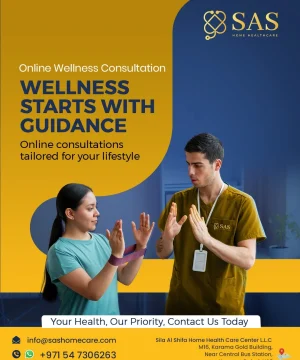 Online wellness consultation services for home healthcare and personalized medical guidance.